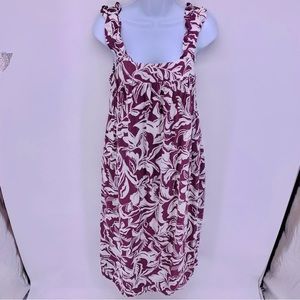 A New Day Floral Maxi Dress Womens Size S